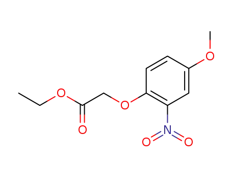 ethyl 2-[4-methoxy-2-nitrophenoxy]acetate