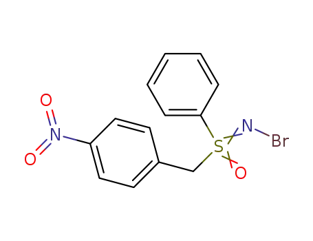 N-bromo-S-(p-nitrobenzyl)-S-phenylsulfoximide