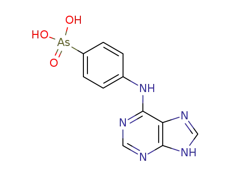 6-(4'-phenylarsonic acid)aminopurine