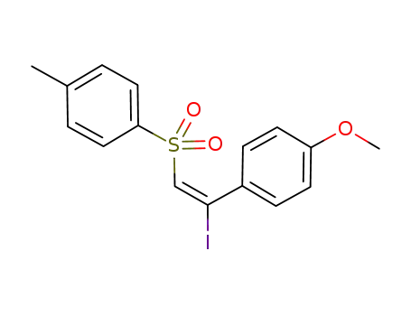 (E)-1-((2-iodo-2-(4-methoxyphenyl)vinyl)sulfonyl)-4-methylbenzene