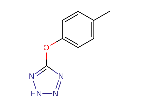 Molecular Structure of 4612-90-2 (1H-Tetrazole, 5-(4-methylphenoxy)-)