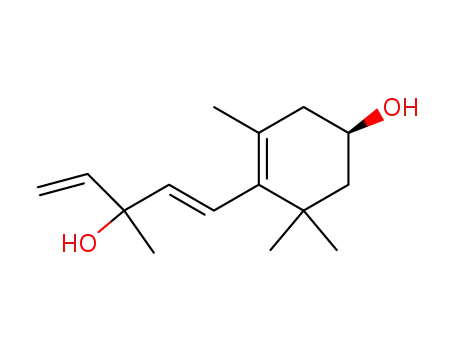 (1-E)-1-<(4R)-4-hydroxy-2,6,6-trimethylcyclohex-1-enyl>-3-methyl-1,4-pentadien-3-ol