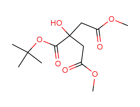 2-tert-butyl 1,3-dimethyl 2-hydroxypropane-1,2,3-tricarboxylate