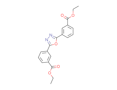 Benzoic acid, 3,3'-(1,3,4-oxadiazole-2,5-diyl)bis-, diethyl ester