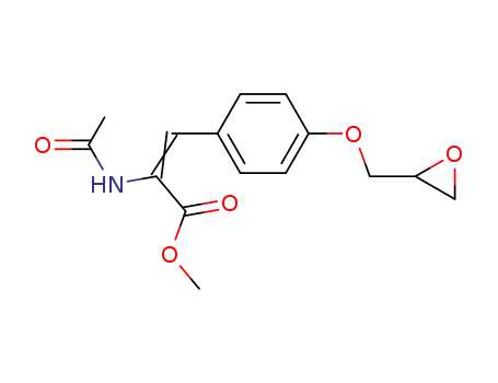(Z)-2-Acetylamino-3-(4-oxiranylmethoxy-phenyl)-acrylic acid methyl ester