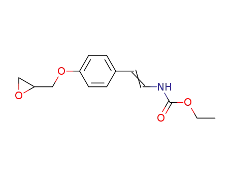 [(E)-2-(4-Oxiranylmethoxy-phenyl)-vinyl]-carbamic acid ethyl ester