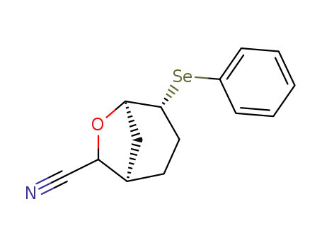 (1R,4R,5R)-4-Phenylselanyl-6-oxa-bicyclo[3.2.1]octane-7-carbonitrile