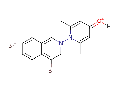 1-(4-Bromo-3H-isoquinolin-2-yl)-2,6-dimethyl-1H-pyridin-4-ylidene-oxonium; bromide