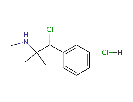 (2-Chloro-1,1-dimethyl-2-phenyl-ethyl)-methyl-amine; hydrochloride