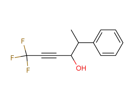 6,6,6-Trifluoro-2-phenyl-4-hexyn-3-ol