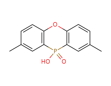 2,8-Dimethyl-5-hydroxy-5-oxo-Pv-dibenzo<1,4>oxaphosphorin