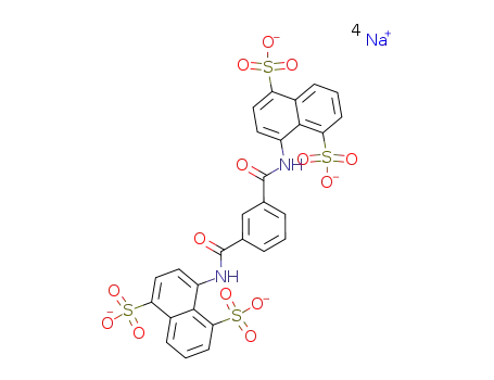 tetrasodium 4,4'-[1,3-phenylenebis(carbonylimino)]bis-1,5-naphthalenedisulfonate