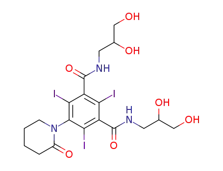 N,N'-Bis(2,3-Dihydroxypropyl)-5-(2-oxo-1-piperidinyl)-2,4,6-triiodo-1,3-benzenedicarboxamide