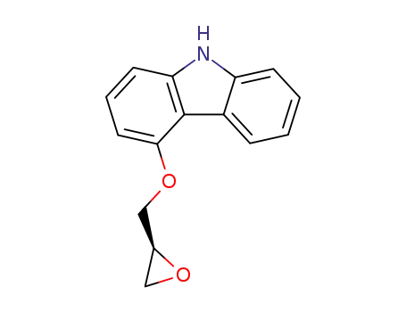 Molecular Structure of 95093-95-1 ((S)-(+)-4-(2,3-EPOXYPROPOXY)CARBAZOLE)