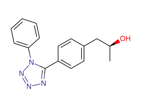 (S)-1-[4-(1-Phenyl-1H-tetrazol-5-yl)-phenyl]-propan-2-ol