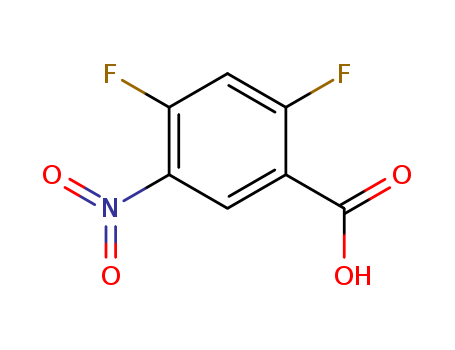 Benzoic acid,2,4-difluoro-5-nitro-