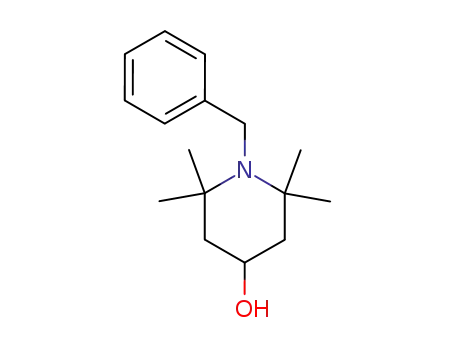 Molecular Structure of 52185-71-4 (1-benzyl-2,2,6,6-tetramethylpiperidin-4-ol)