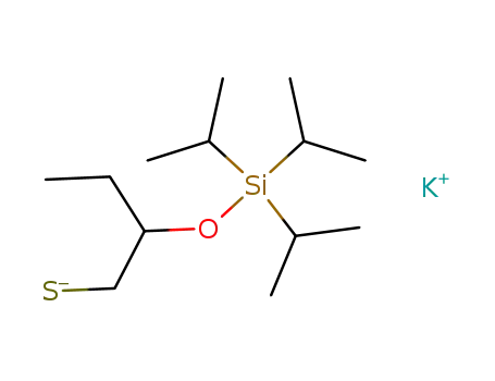 Potassium; 2-triisopropylsilanyloxy-butane-1-thiolate