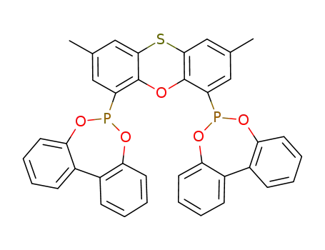 4,6-bis(dibenzo[d,f][1,3,2]dioxaphosphino-1-yl)-2,8-dimethylphenoxathiine