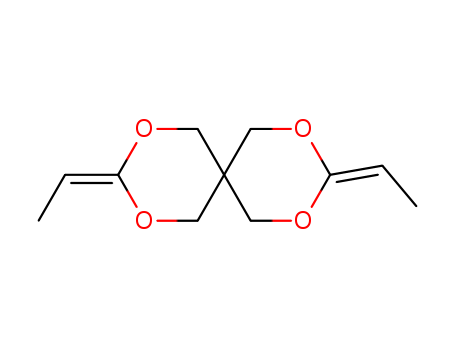 2,4,8,10-Tetraoxaspiro[5.5]undecane, 3,9-diethylidene-