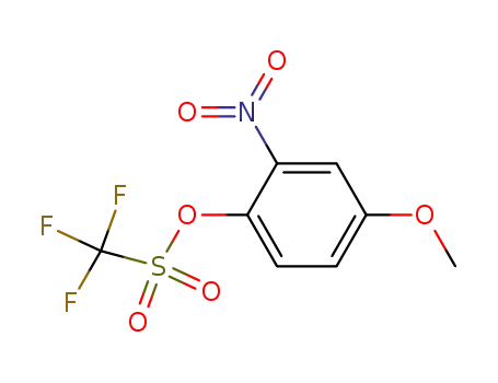 Trifluoromethanesulfonic acid 4-methoxy-2-nitrophenyl ester