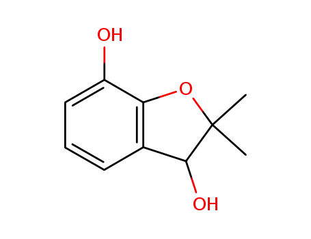 2,3-dihydro-3-hydroxy-2,2-dimethylbenzofuran-7-ol