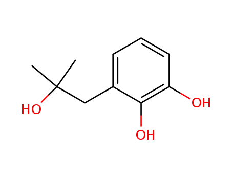 3-(2-hydroxy-2 methylpropyl) benzene-1,2-diol