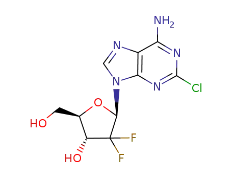 2-chloro-9-(2-deoxy-2,2-difluoro-β-D-ribofuranosyl)adenine