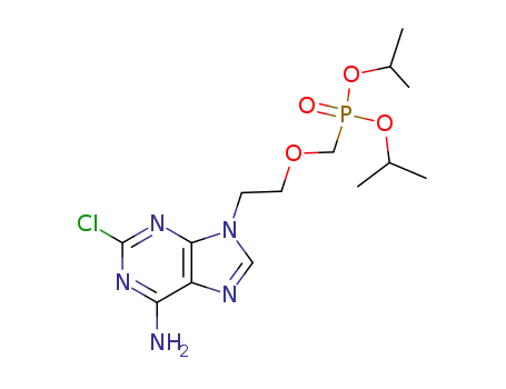 6-amino-2-chloro-9-{2-[(diisopropoxyphosphoryl)methoxy]ethyl}-9H-purine