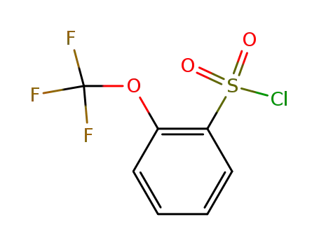 Molecular Structure of 103008-51-1 (2-(Trifluoromethoxy)benzene-1-sulfonyl chloride)