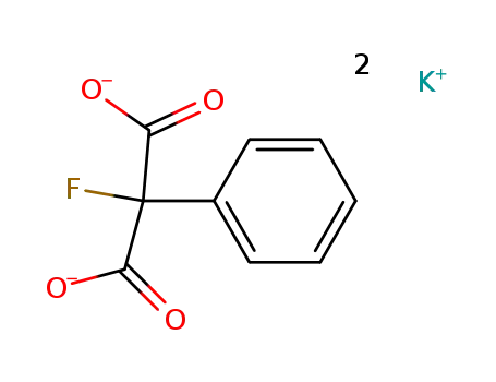 α-fluorophenylmalonate dipotassium salt
