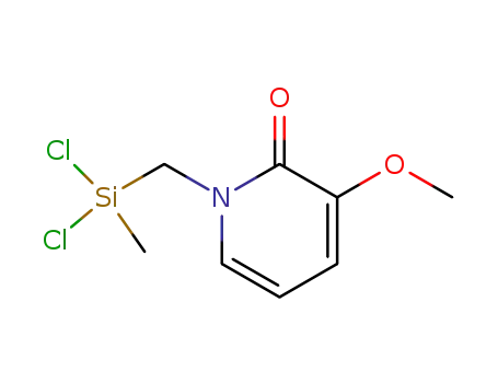 1-dichloromethylsilylmethyl-3-methoxypyrid-2-one