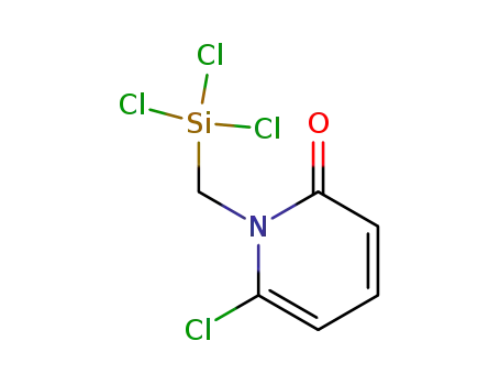 1-trichlorosilylmethyl-6-chloropyrid-2-one