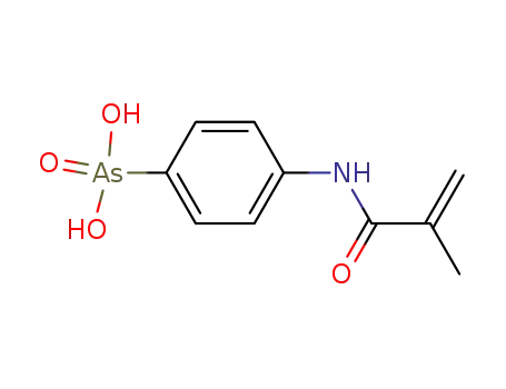 p-methacroloylaminophenylarsonic acid