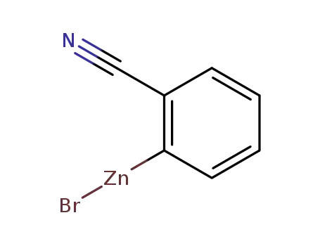 Molecular Structure of 131379-17-4 (2-CYANOPHENYLZINC BROMIDE)
