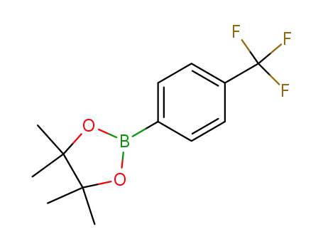 Molecular Structure of 214360-65-3 (4-TRIFLUOROMETHYLPHENYLBORONIC ACID, PINACOL ESTER)