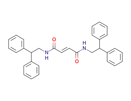 (E)-But-2-enedioic acid bis-[(2,2-diphenyl-ethyl)-amide]