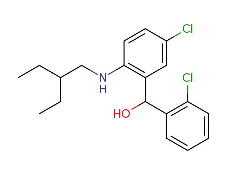 [5-chloro-2-(2-ethyl-butylamino)-phenyl]-(2-chloro-phenyl)-methanol
