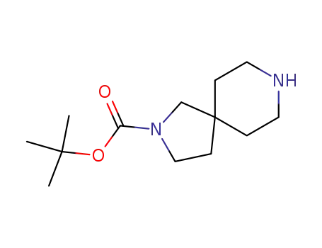 Molecular Structure of 336191-17-4 (2,8-DIAZA-SPIRO[4.5]DECANE-2-CARBOXYLIC ACID TERT-BUTYL ESTER)