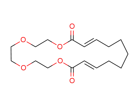 (12E,19E)-1,4,7,10-Tetraoxa-cyclohenicosa-12,19-diene-11,21-dione