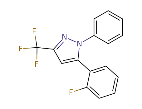 5-(2-fluorophenyl)-1-phenyl-3-trifluoromethylpyrazole