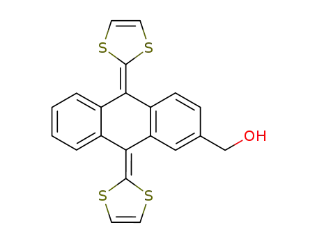 (9,10-di(1,3-dithiol-2-ylidene)-9,10-dihydroanthracen-2-yl)methanol