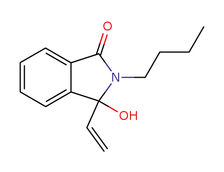2-butyl-3-hydroxy-3-vinylisoindolin-1-one
