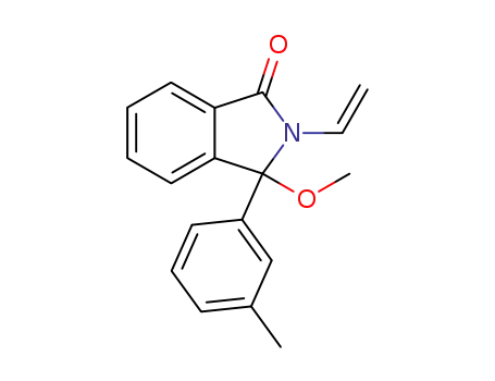 3-methoxy-3-m-tolyl-2-vinyl-2,3-dihydro-isoindol-1-one