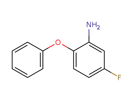 Molecular Structure of 613662-01-4 (5-FLUORO-2-PHENOXYANILINE)