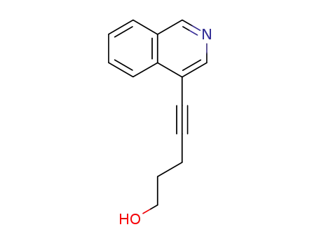 5-(Isoquinol-4-yl)-4-pentyn-1-ol