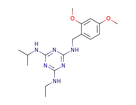 N2-(2,4-dimethoxybenzyl)-N4-ethyl-N6-isopropyl-1,3,5-triazine-2,4,6-triamine