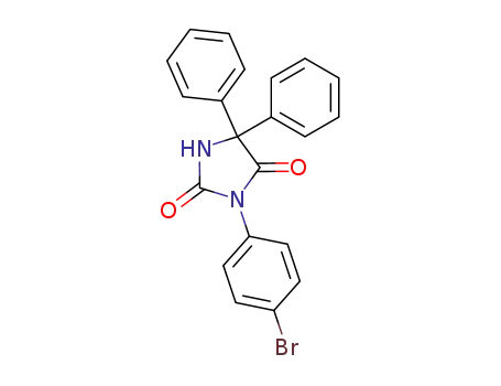 3-(4-bromo-phenyl)-5,5-diphenyl-imidazolidine-2,4-dione