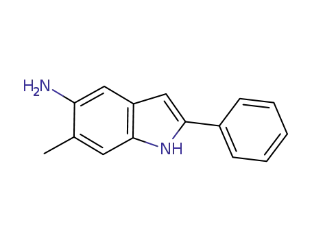 6-methyl-2-phenyl-1H-indol-5-ylamine