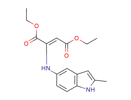 diethyl (5-amino-2-methyl-1H-indolyl)fumarate